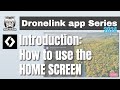 How to tutorial dronelink app home screen dji mini 3 pro