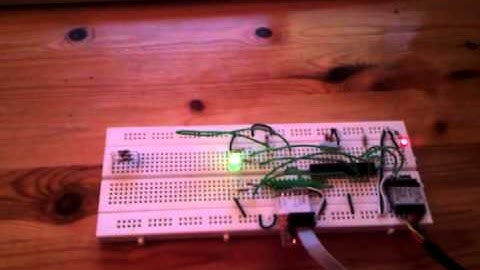 Atmega88 Soft PWM RGB LED Test