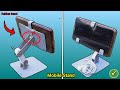 How To Make Mobile Stand At Home | Home Made Mobile Stand From Pvc Pipe | Mobile Holder |