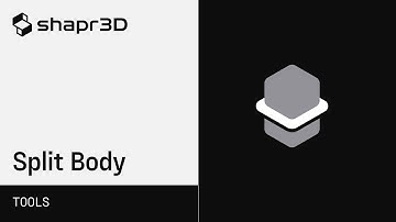 Shapr3D Manual - Split Body | Tools