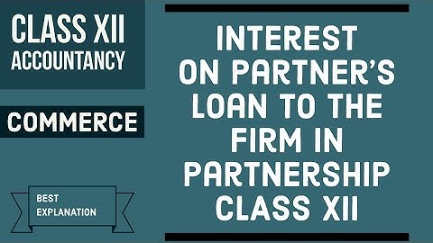 Interest On Partner