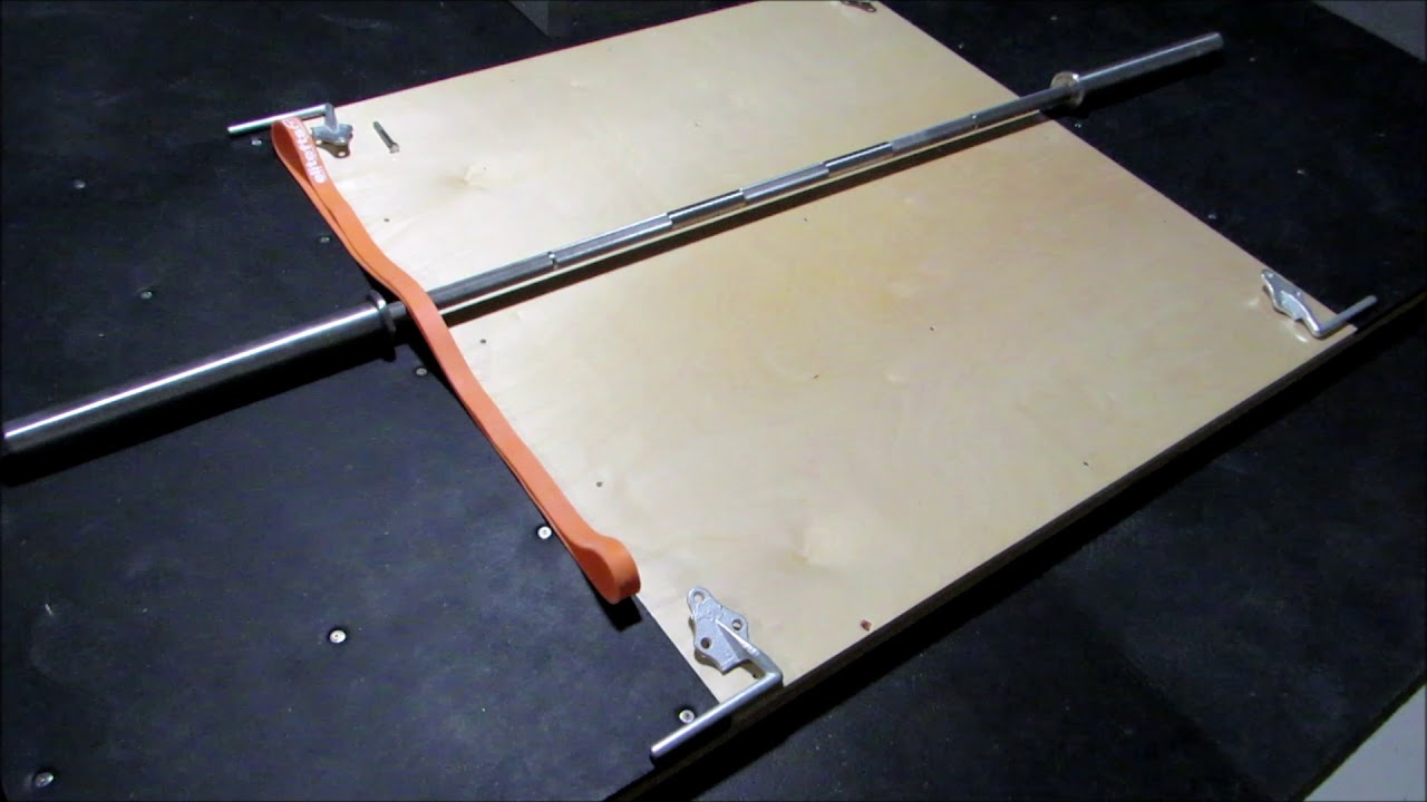 DIY Deadlift Platform with band anchor points - YouTube