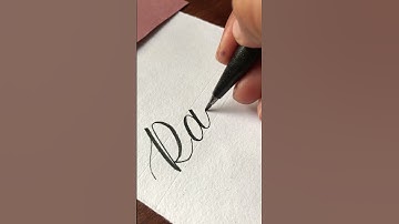 Radha || name in beautiful handwriting || #calligraphy