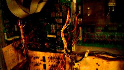 Stern QUICKSILVER pinball machine: boot up sequence