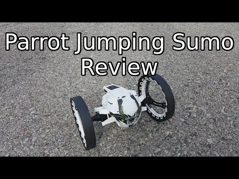 Parrot Jumping Sumo Review!