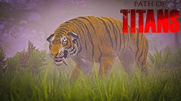 Smilodon Mod is OUT! | Path Of Titans Mod Showcase