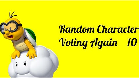 Random Character Voting Again 10