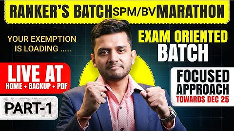 It Begins! SPM/BV FastTrack LIVE – Don’t Miss the Most Important Class!