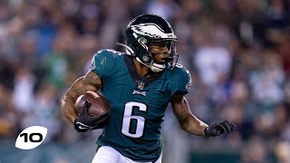 DeVonta Smith Top 10 Plays of the 2021 NFL Season