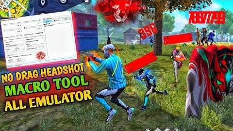 FREE FIRE NO DRAG AUTO HEADSHOT BEST MACRO TOOL 🎯HOW TO CONTROL RECOIL FOR ALL EMULATOR 😬After Ob34