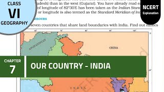 NCERT Class 6 Geography Chapter 7: Our Country India