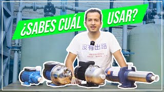 Bombas de agua ¿Para qué sirve cada una y cuál es la mejor? | Oasis Exprés