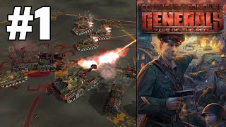 Generals Rise of The Reds | Baikonur Crisis Campaign | Mission #1 Brute Force