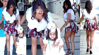 OHH NO 😱 Shilpa Shetty Suffers Biggest OOPS Moment😲In Mini Skirt @ Lunch Date With Her Family