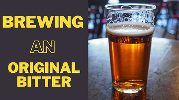 BREWING AN ORIGINAL BITTER | FULL BREW DAY | GRAIN TO FERMENTER | BREWZILLA GEN4