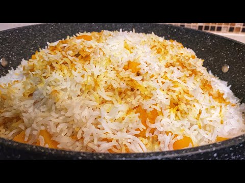 Рассыпчатый плов с тыквой и курицей