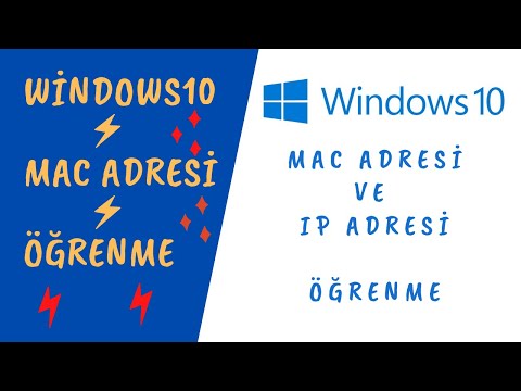 Video: Dizüstü bilgisayarımda bir MAC adresini nerede bulabilirim?