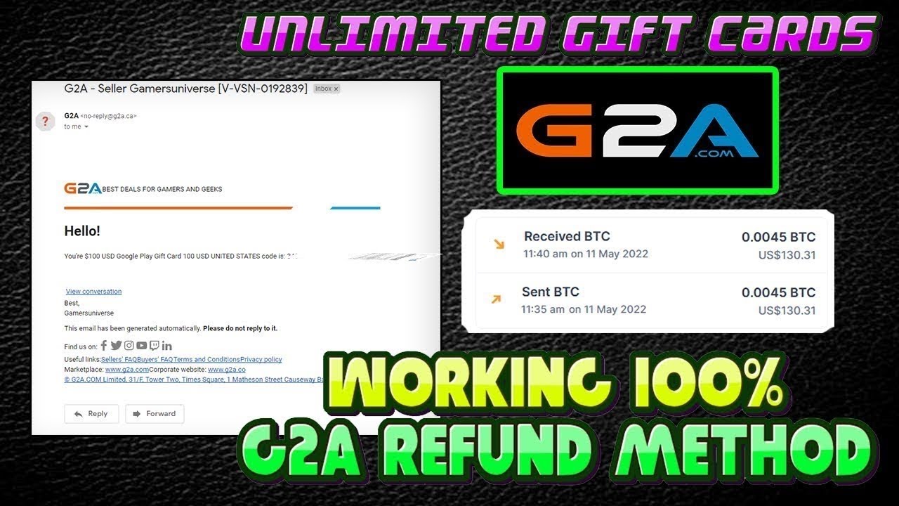 G2A Refund Method WORKING 2025 YouTube