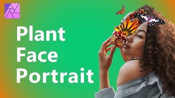 Plant Face Portrait Effect in Affinity Photo