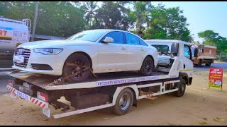 Car Recovery Audi A6 Towing truck