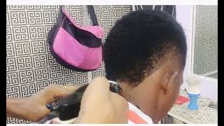 The afro galax haircut