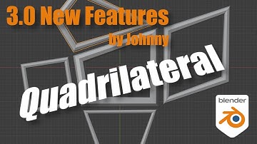 Blender 3.0 New Features: Curve Primitive Quadrilateral Node