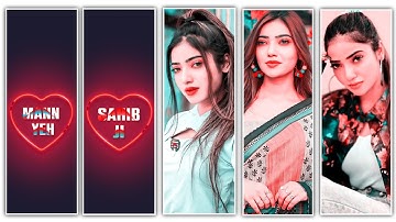 New Trending lyrics status video editing alight motion | status video editing | Full screen status