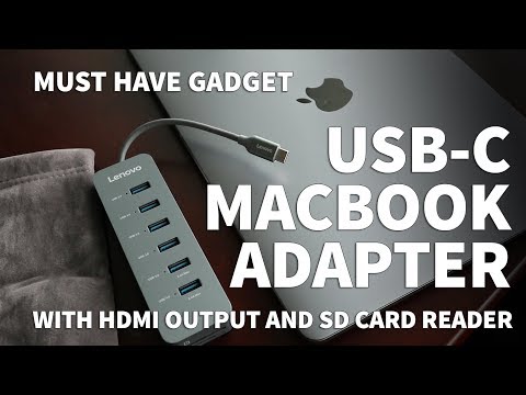 Lenovo USB C Hub Adapter – How to Add USB Port and Memory Card Reader to MacBook Pro