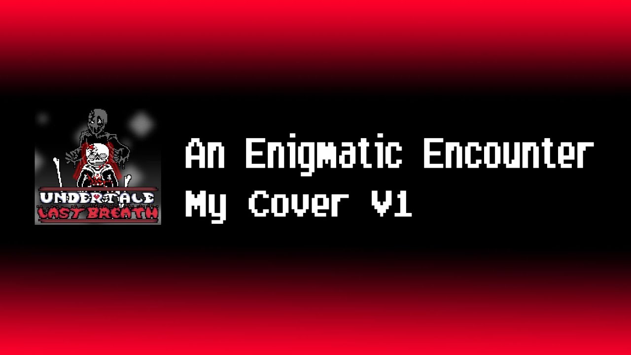 An enigmatic encounter. Enigmatic encounter Undertale.