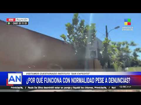 🚨 Cuestionan funcionamiento del instituto “San Expedito” en Horqueta