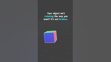 Fix the rotation of your object with this simple trick! 🫣 Blender users: this video is a must! 🔥