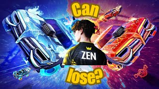 Can Zen lose in a Rocket League Match?