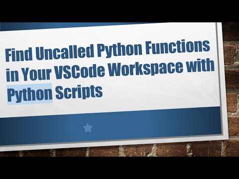 Find Uncalled Python