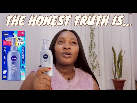 NIVEA WATER GEL SUNSCREEN SPF +++ (FULL REVIEW & LIVE TEST)