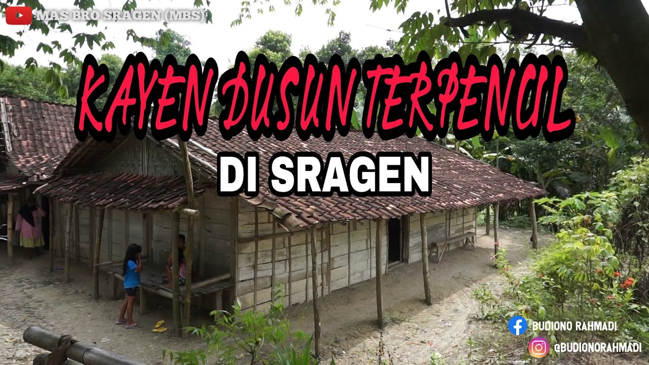 KAYEN DUSUN TERPENCIL DI SRAGEN HANYA PUNYA 2 MCK DAN BELUM PUNYA MASJID