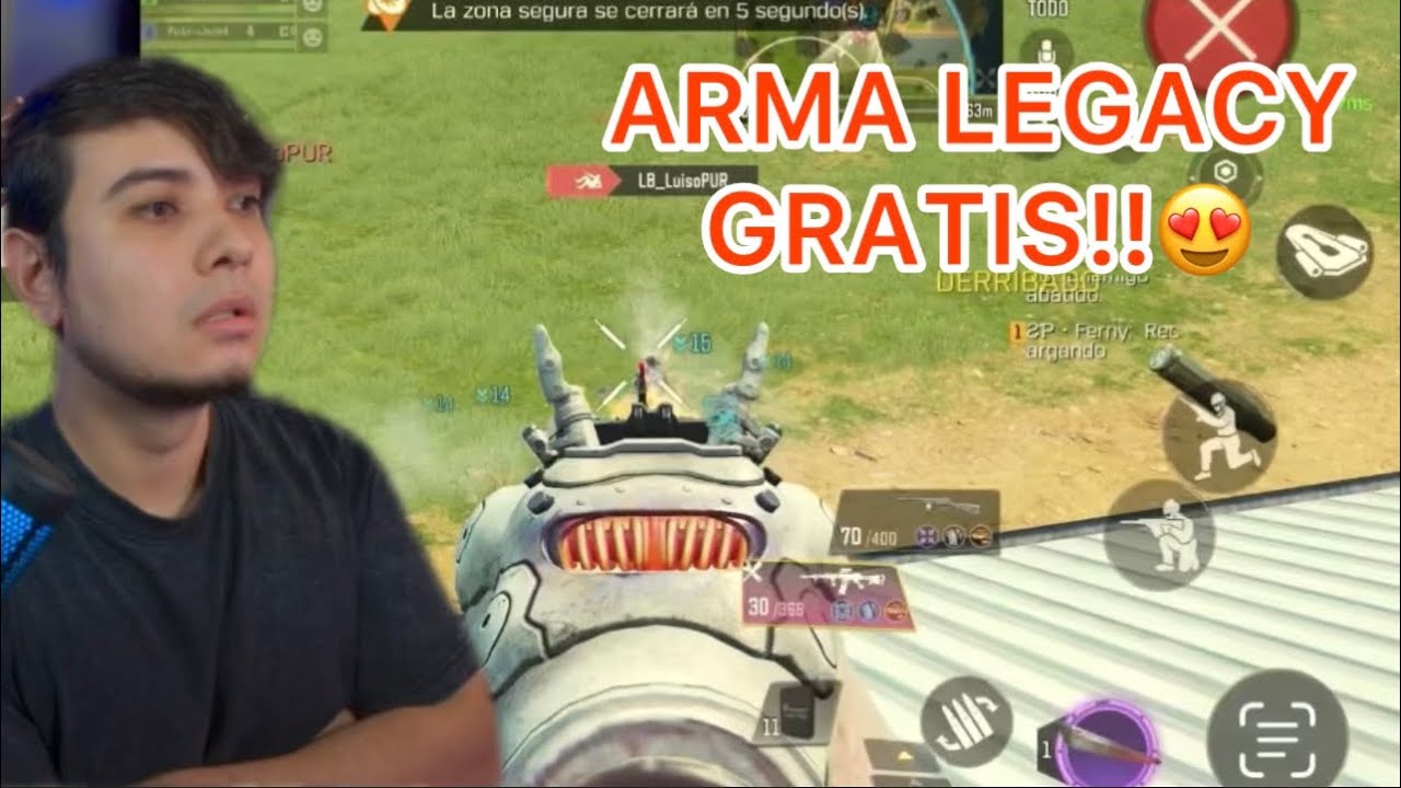 Activision regalando arma legacy y está rota #codmobile 