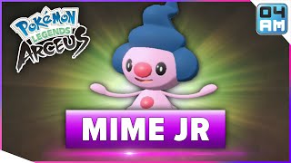 Where To Find MIME JR & How To Catch It in Pokemon Legends Arceus
