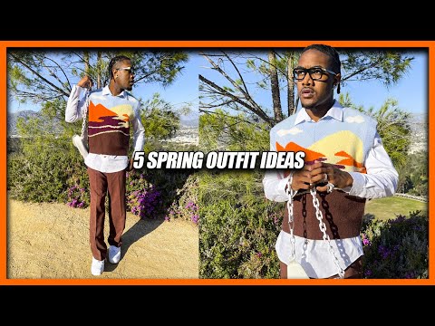 5 SPRING OUTFIT IDEAS | Men's Spring Fashion Lookbook (Spring Summer 2021)