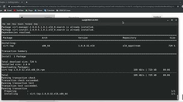 Установка KVM Virtualization в Oracle Linux 8