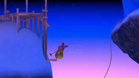 How to do the bucket jump like a real boss - Getting Over It with Bennett Foddy