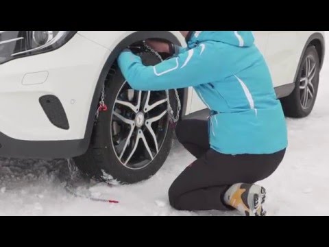Chaînes à neige réglables en acier pour Tesla Model 3/Y/X/S