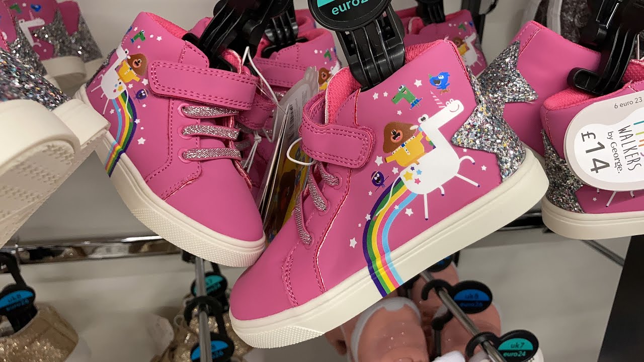 pink shoes asda