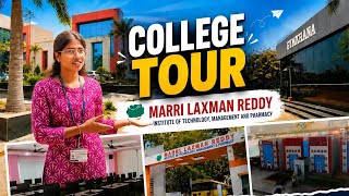 Marri Laxman Reddy 2nd compus tour 🎓🎒#mlrit#mlrs #explorepage #btech #collegelife #btech2026