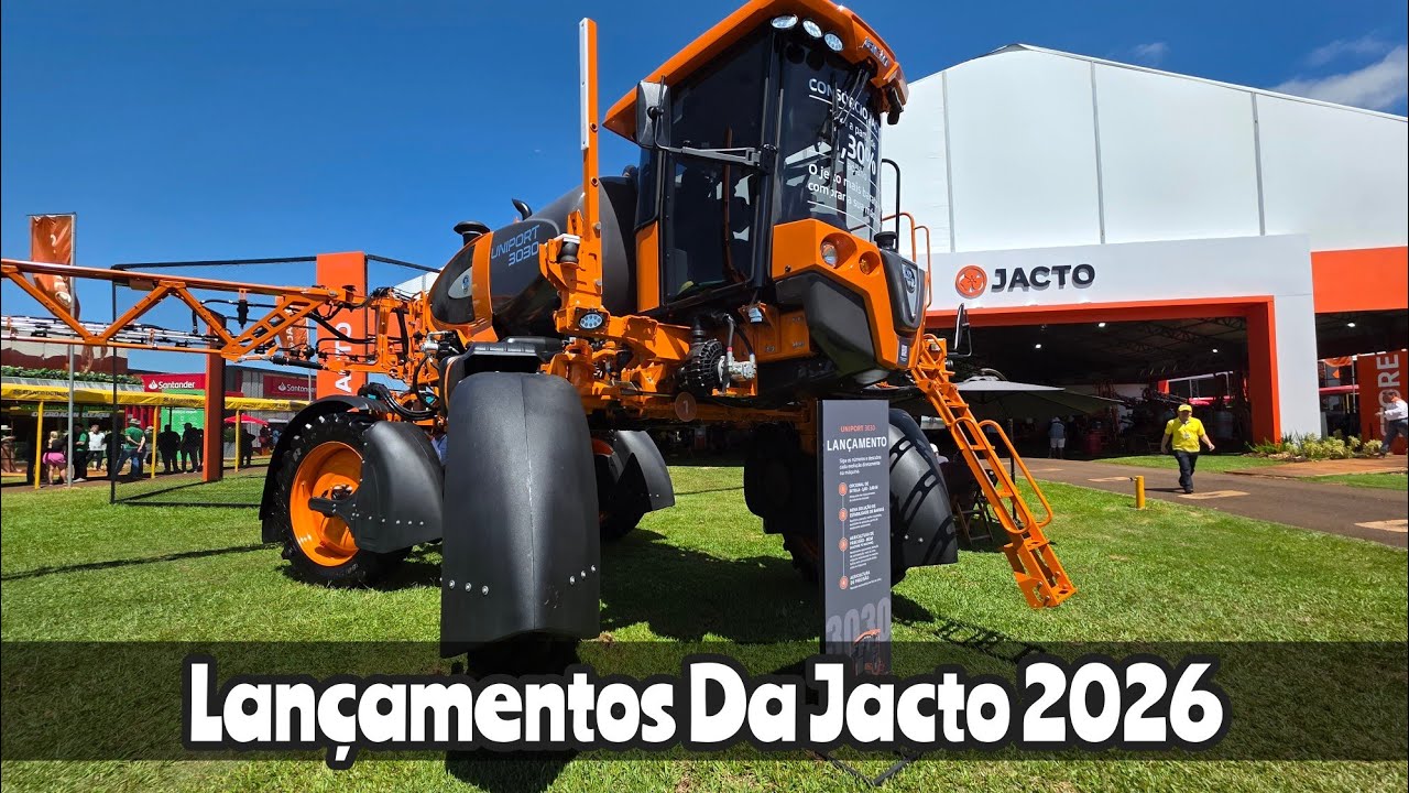 Lançamentos No Stand Da Jacto No Show Rural Coopavel 