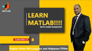 Higher Oder IIR High pass and Low pass filter