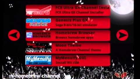 Custom Homebrew Channel Themes