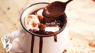 هوت شوكلت إيطالي | Italian hot chocolate