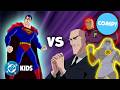 Superman vs. Lex Luthor! 💥🏙️ | Best Battles Vol.1 | #KidsCartoons @dckids