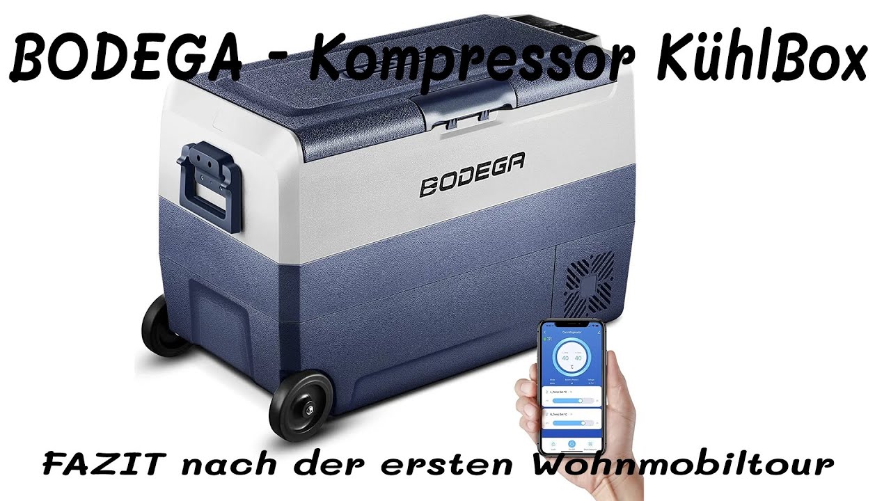 BODEGA - Kompressor Kühlbox  Fazit nach 10 Tagen Tour 