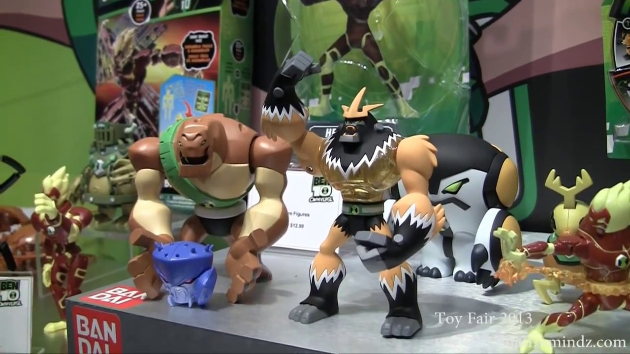 Toy Fair 2013: Bandai's Ben 10 walk through - YouTube